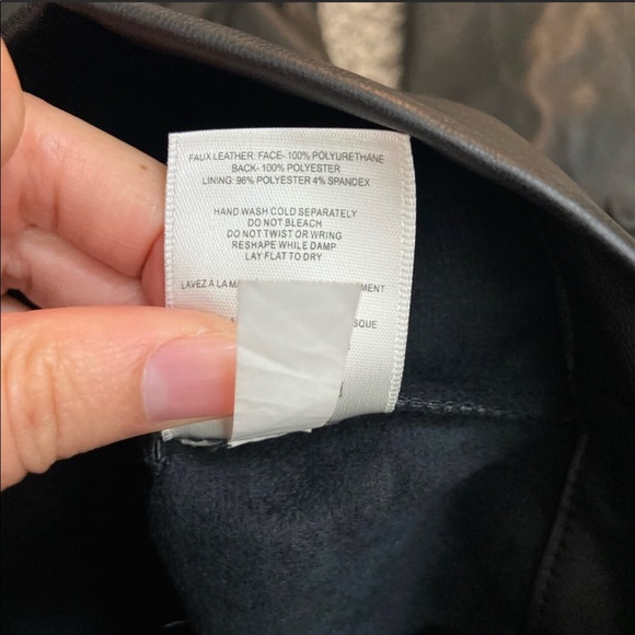 EXPRESS X NEGIN MIRSALEHI Black Leather Mini Dress - Picture 3 of 9